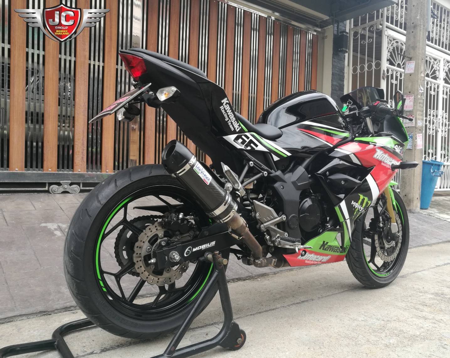 Ninja250SL รถบ้านแท้ ไม่ประมูลKRT Editionลายพิเศษ