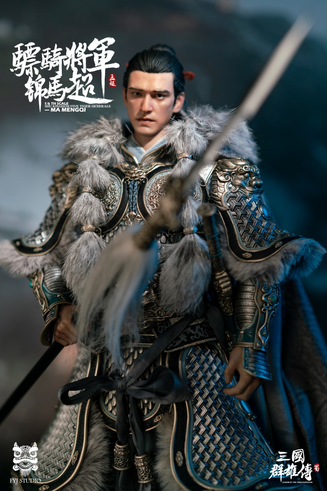 FYJ-STUDIO FYJ 001A 1/6 THREE KINGDOMS SERIES: SHU KINGDOM FIVE TIGER GENERALS - MA MENGQI