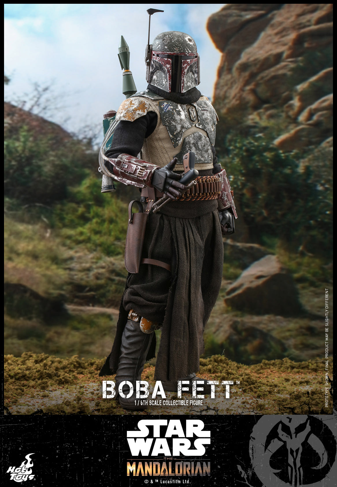 Hot Toys TMS033 1/6 Star Wars: The Mandalorian™ - Boba Fett