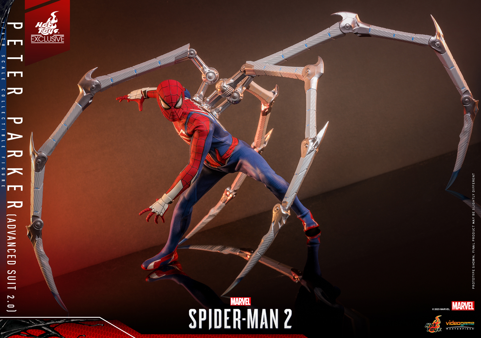 Hot Toys VGM54 1/6 Marvel's Spider-Man 2 - Peter Parker (Advanced Suit 2.0)
