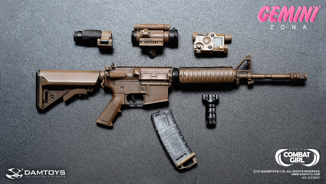 DAMTOYS 16 COMBAT GIRL Series - DCG002 Gemini Vicky