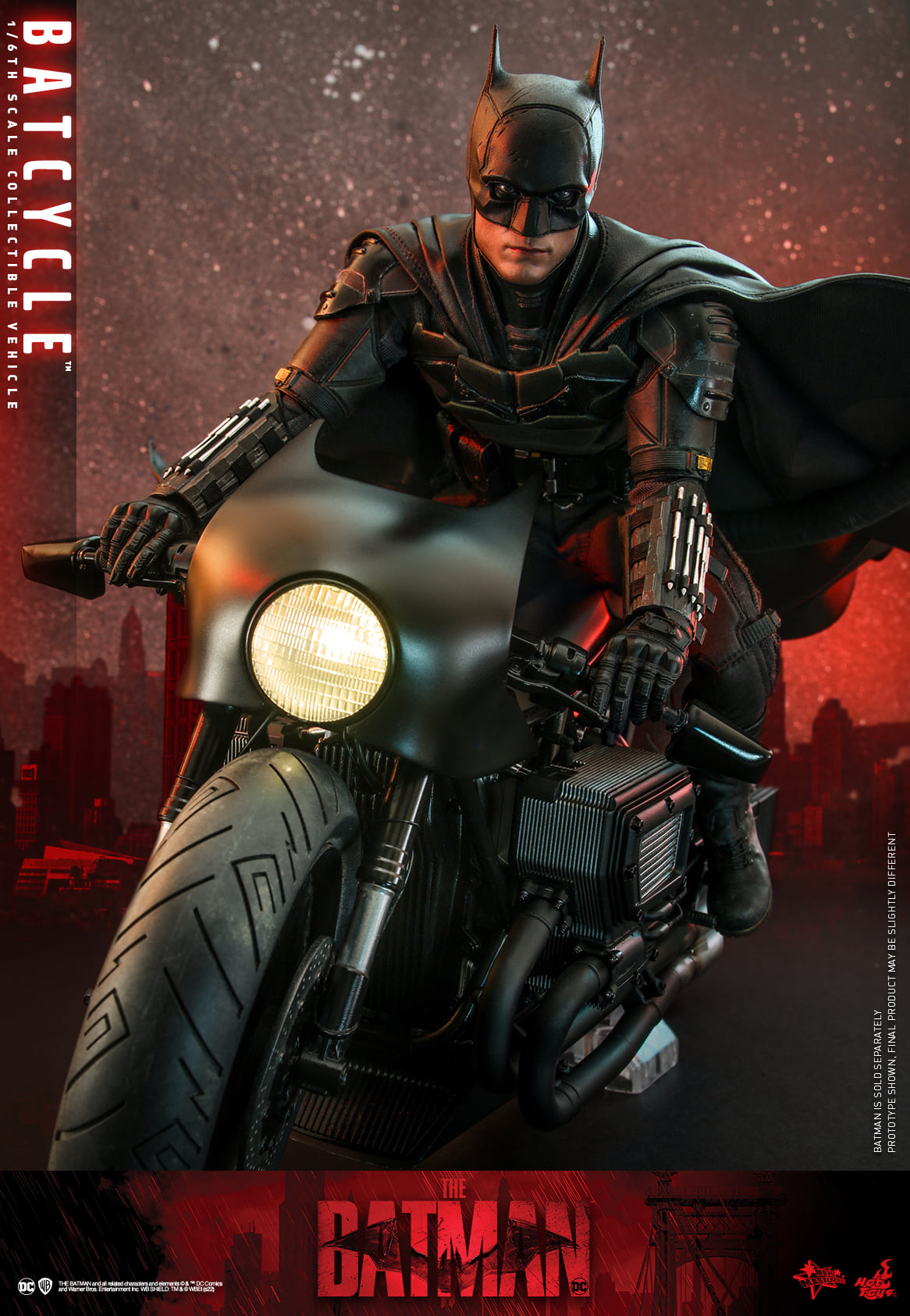 Hot Toys MMS642 1/6 The Batman - Batcycle