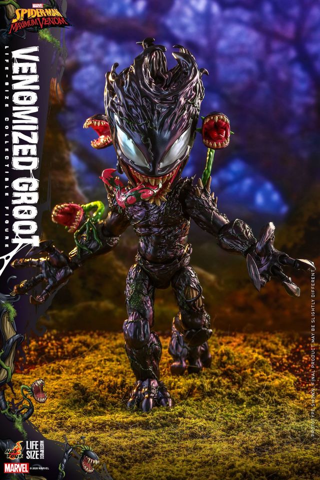 Hot Toys LMS014 The Spider-Man Maximum Venom - Venomized Groot (Life-Size)