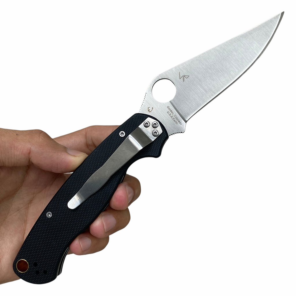 มีดพับ Spyderco CPM-S30V ด้าม Satin G-10 ขนาด 8.5 นิ้ว (21.5 ซม.)