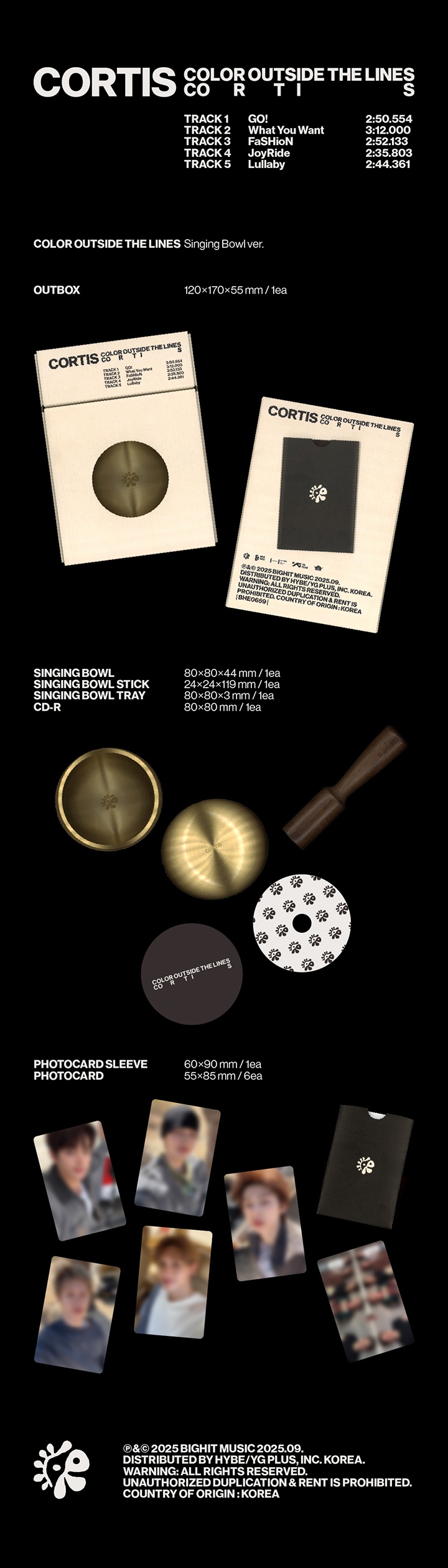 [PRE] CORTIS ALBUM - COLOR OUTSIDE THE LINES