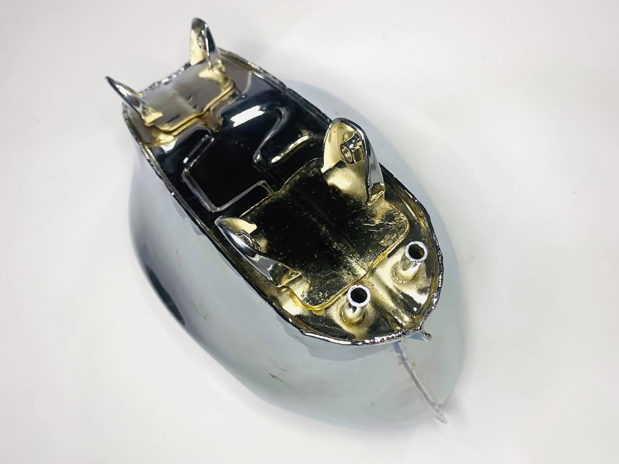 ถังน้ำมันc100 เหล็กชุบ