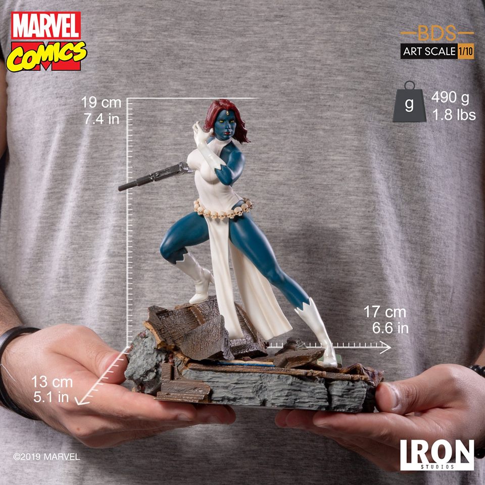 Iron Studios - Mystique BDS Art Scale 1/10 Marvel Comics Series 5