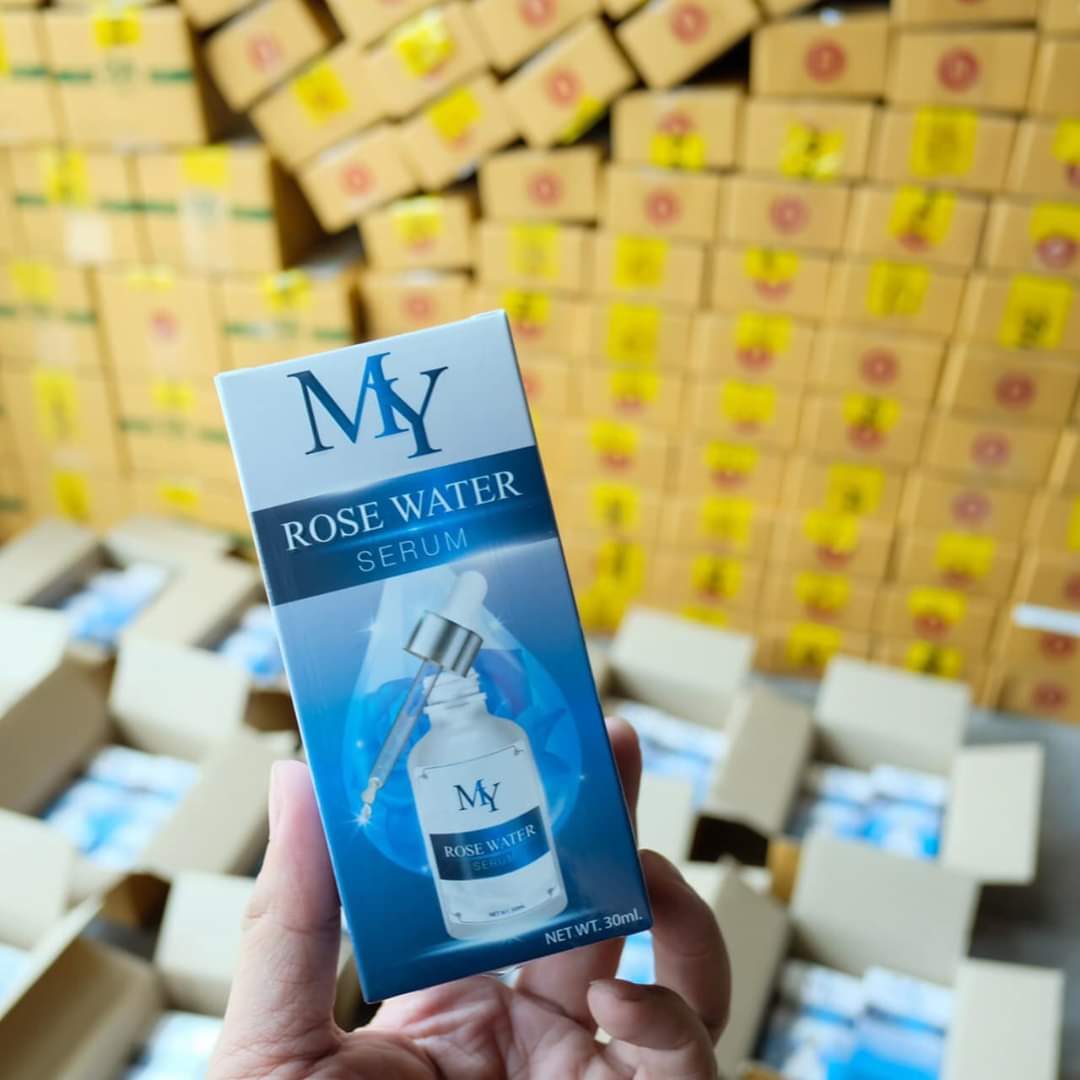 my rose serum เซรั่มสกัดจากน้ำดอกกุหลาบ และสารสกัดจากธรรมชาติ เซรั่มกุหลาบ