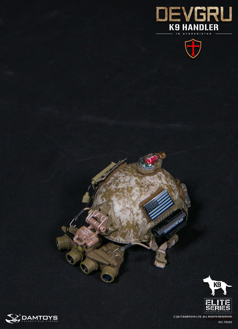 DAMTOYS No.78040, No.78040-1 DEVGRU K9-handler in Afghanistan