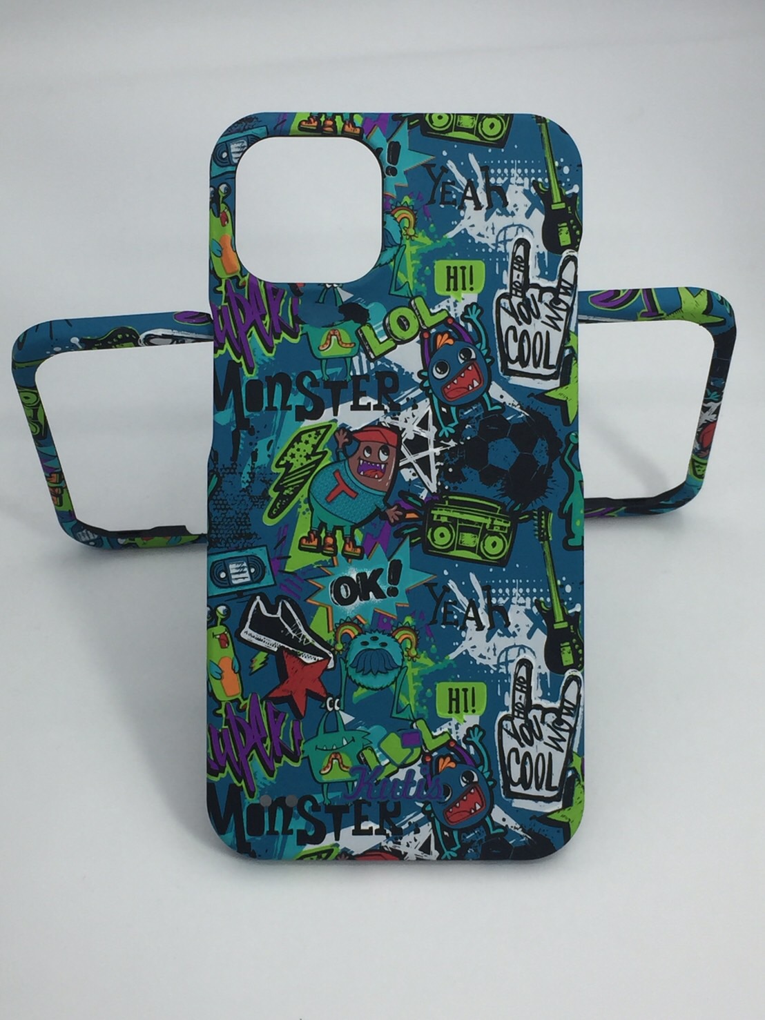 เคสคูทิส(Kutis)เคสไอโฟน13G(ลายMonster)มาใหม่ เคสประกบหน้า-หลัง เคสเรืองแสง เคสลายวินเทจ ร้านSuperhero Klongthom
