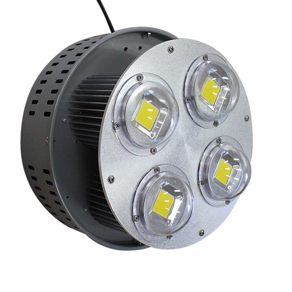 โคมไฮเบย์ รุ่น GKD-043 (มีพัดลมระบายความร้อนในตัว) LED 200w แสงขาว