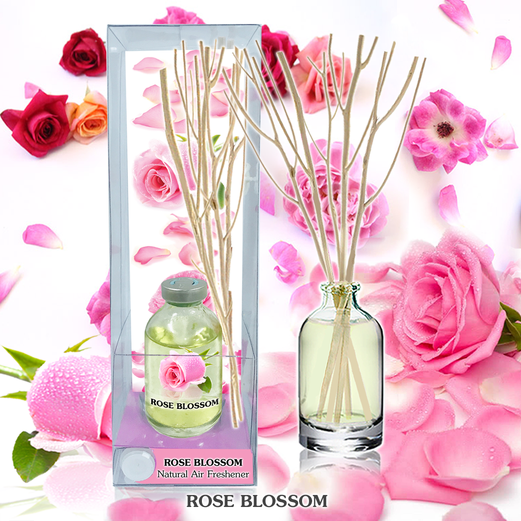 ฟุ้งสบายไม้หอม 40 ml กลิ่น ROSE BLOSSOM ดอกกุหลาบ