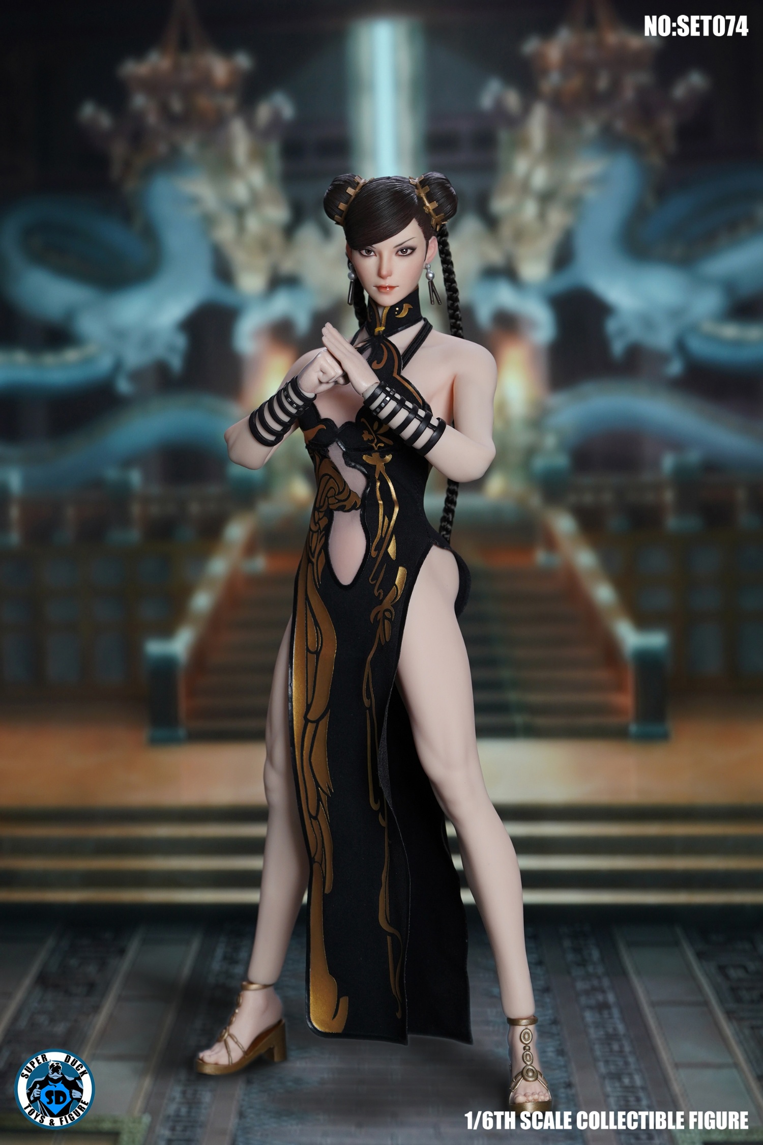 SUPER DUCK SET074 1/6 Kung Fu Goddess Cheongsam