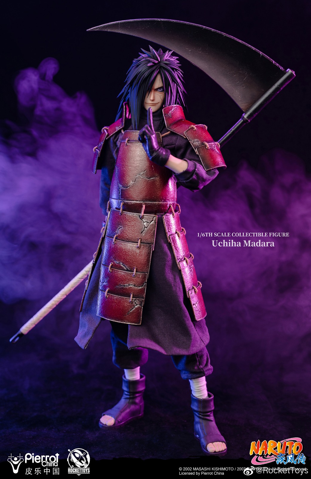 ROCKETTOYS ROC-005 1/6 NARUTO - UCHIHA MADARA