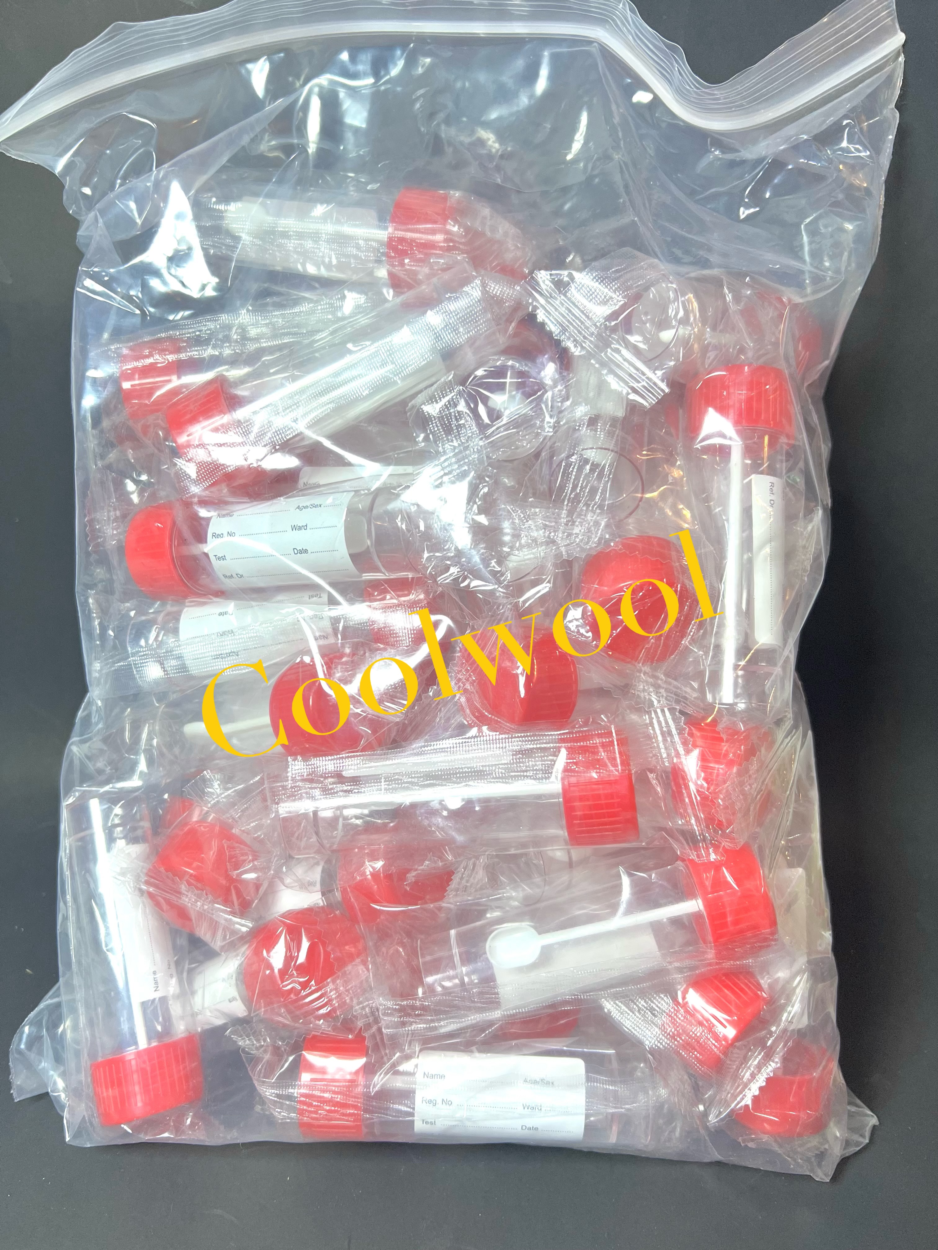 กระปุกเก็บอุจจาระพร้อมช้อน Sterile ขนาด 30ml(100 ชิ้น/แพ็ค)