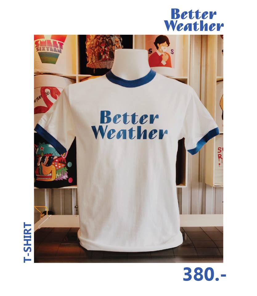 BETTER WEATHER : T-SHIRT NEW LOGO 2018
