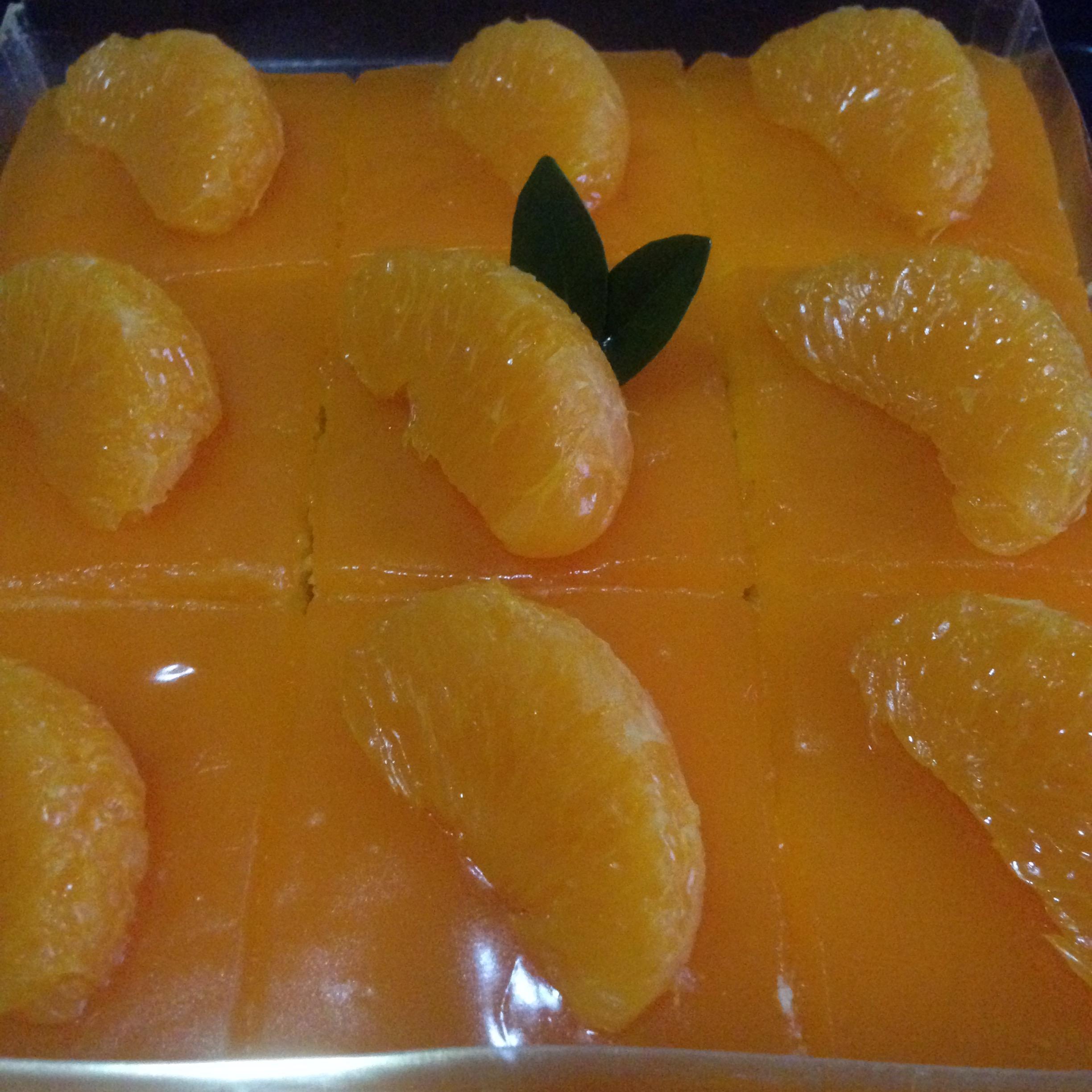 🍊 เค้กส้มเขียวหวาน 🍊 (ขนาด 2 ปอนด์) / Orange Cake (2 Pound / 7'' x 7")