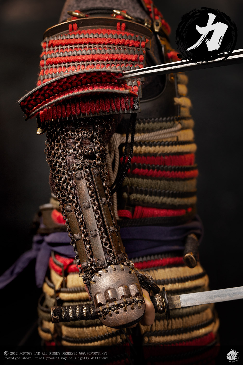 POPTOYS EX044 1/6 Ashigaru Trio First Bomb Li Ashigaru Saiga Helmet