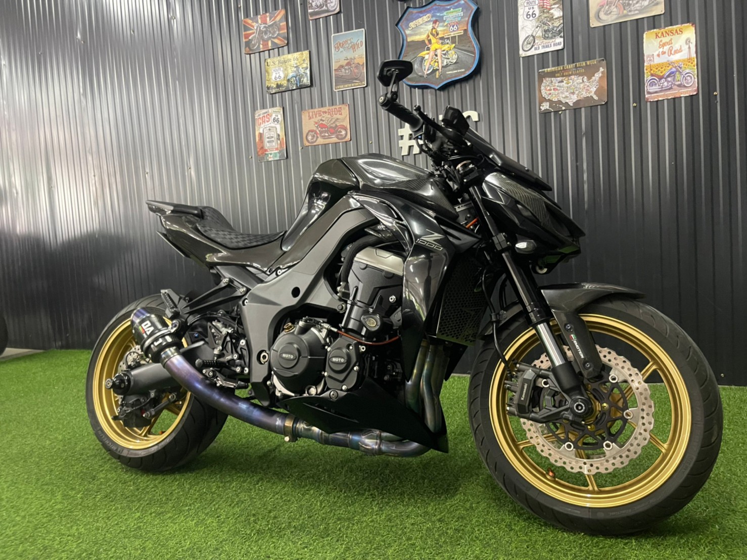 ถามคำเดียว…แต่งขนาดนี้เอาอะไรมาไม่คุ้ม‼️ Kawasaki #Z1000 2014