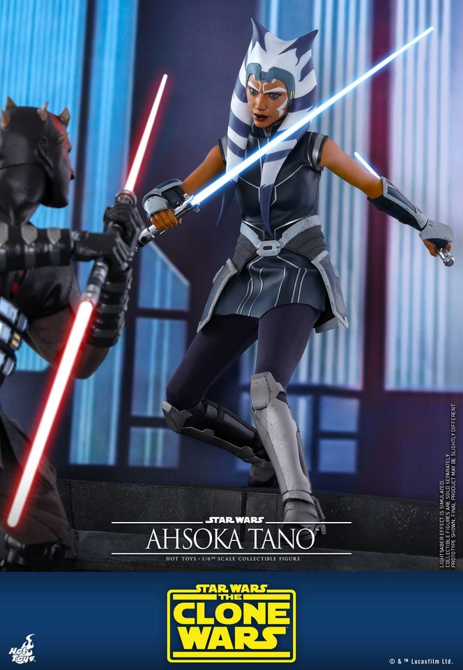 Hot Toys TMS021 1/6 Star Wars: The Clone Wars™ - Ahsoka Tano™