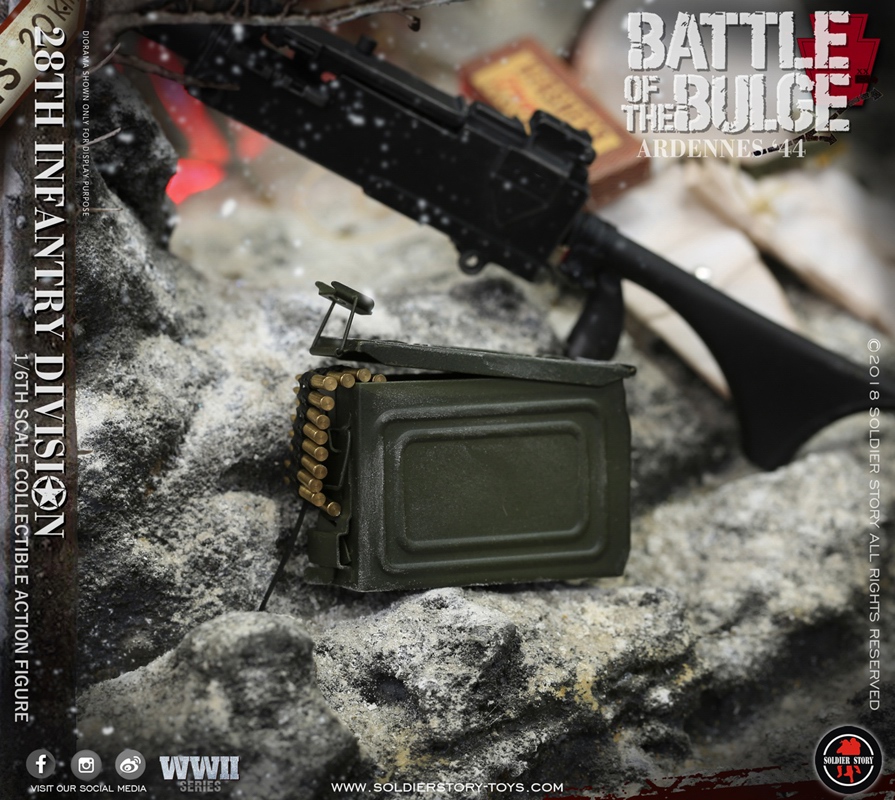 Soldier Story SS-111 WWII Series 28th Infantry Division 1/6 Battle of the Bulge - Ardennes '44