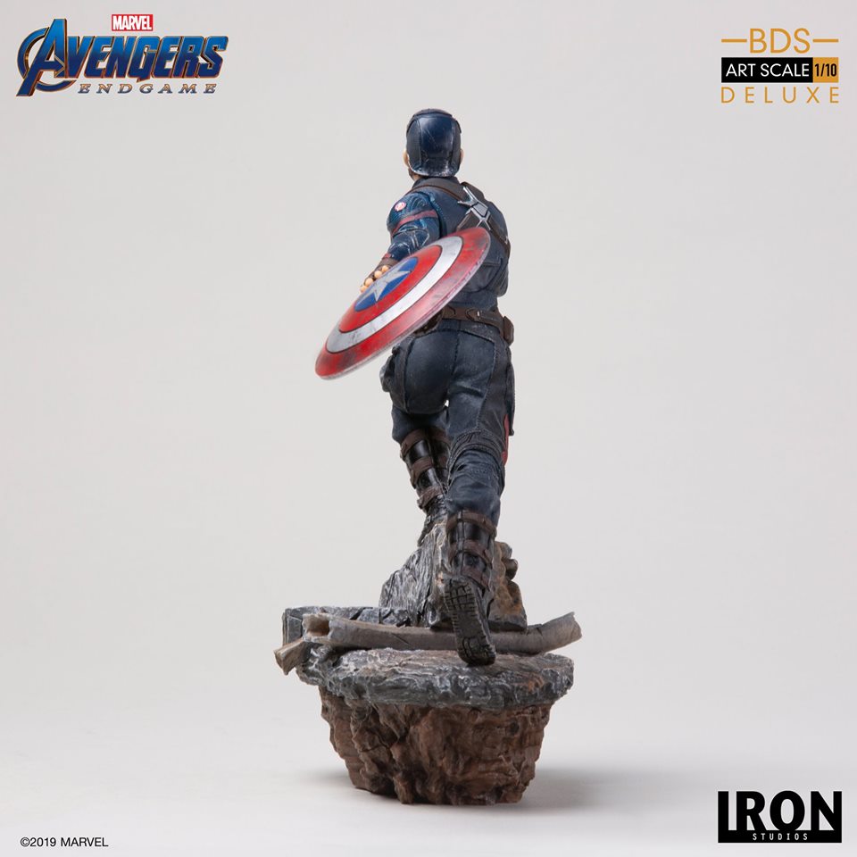 Iron Studios BDS Deluxe Art Scale 1/10 Avengers: Endgame - Captain America