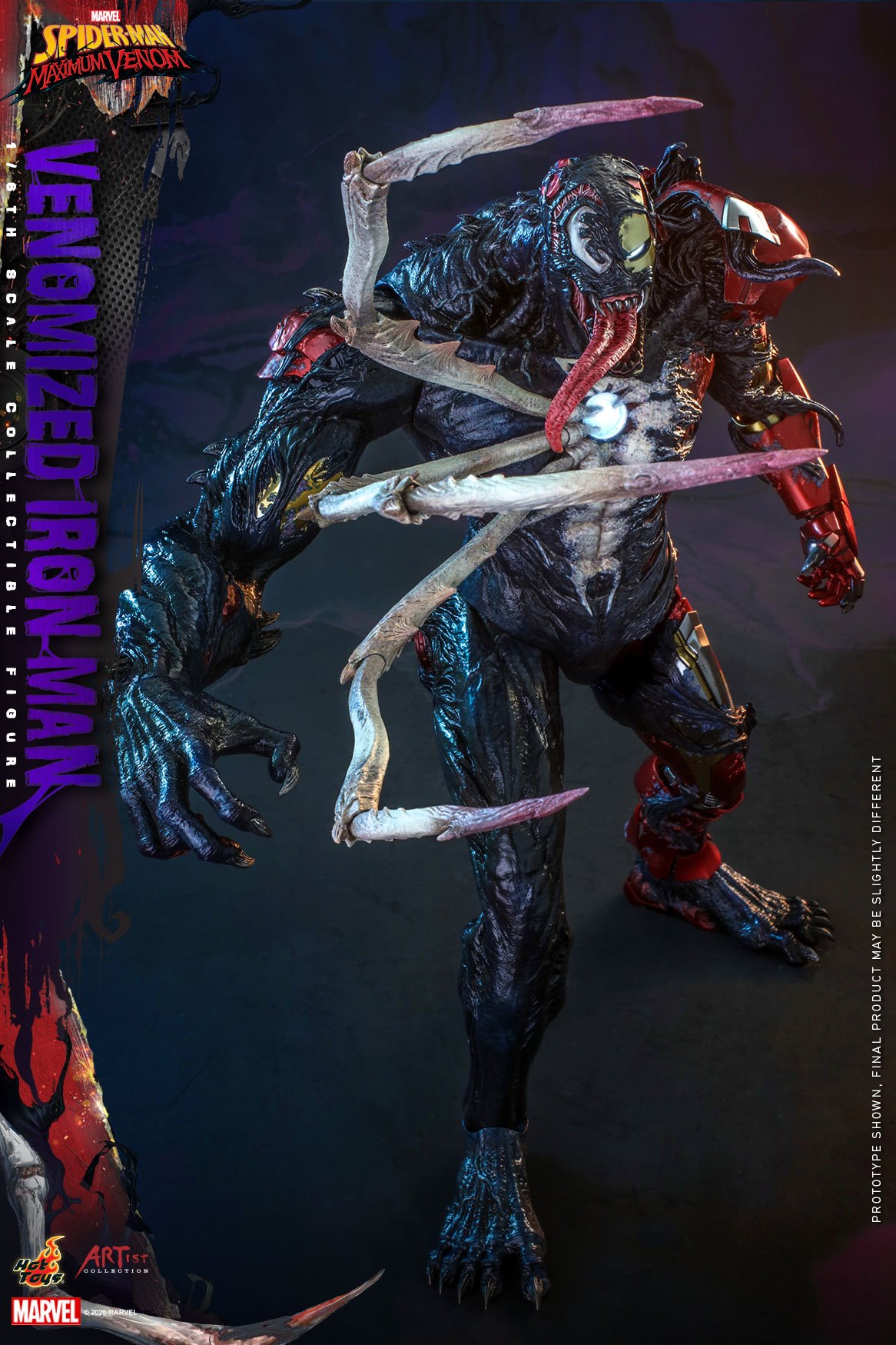 Hot Toys AC04 1/6 Marvel's Spider-Man: Maximum Venom - Venomized Iron Man