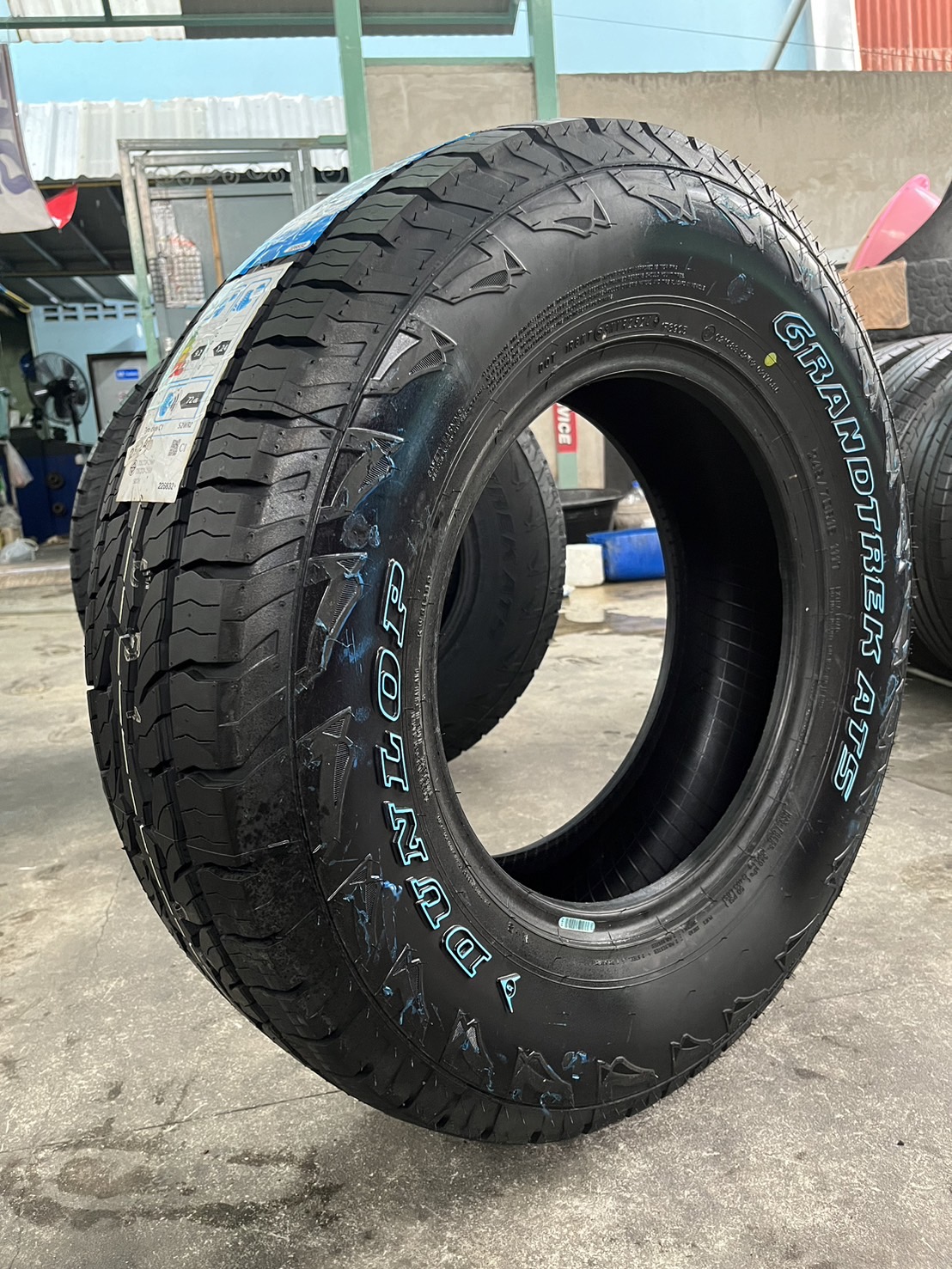 ✨ยางใหม่💯✨245-70-16 Dunlop(แก้มขาว)💖ใหม่กริ๊บ💖