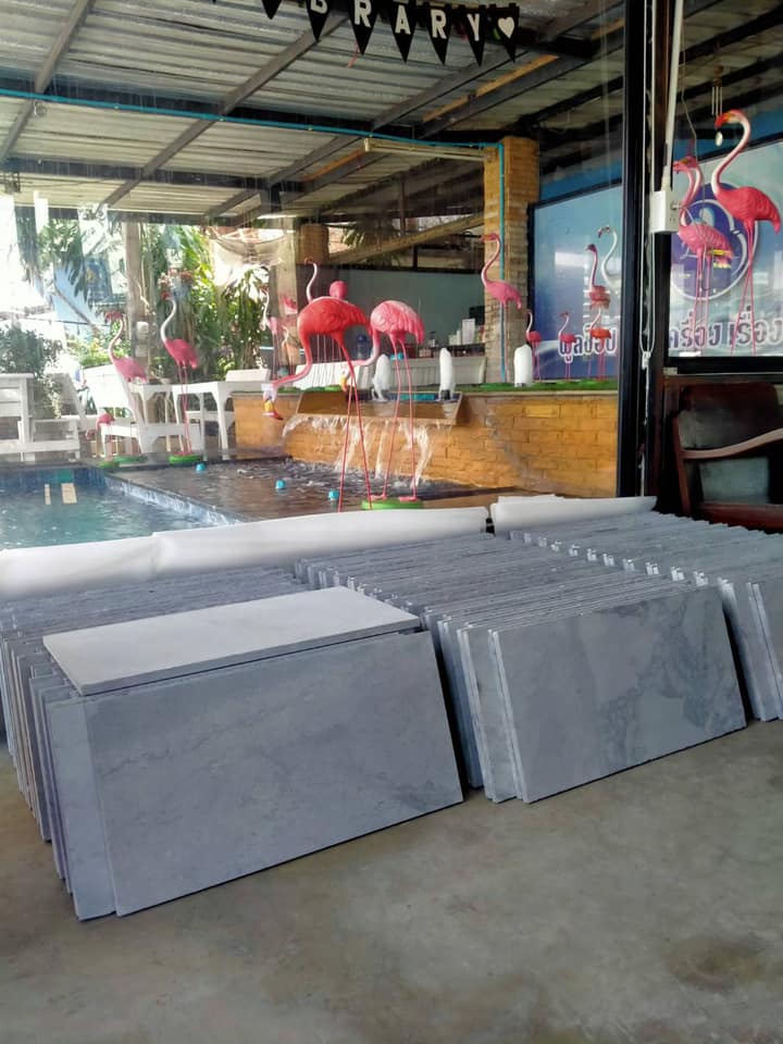 หินธรรมชาติ White Cloudy 30*60