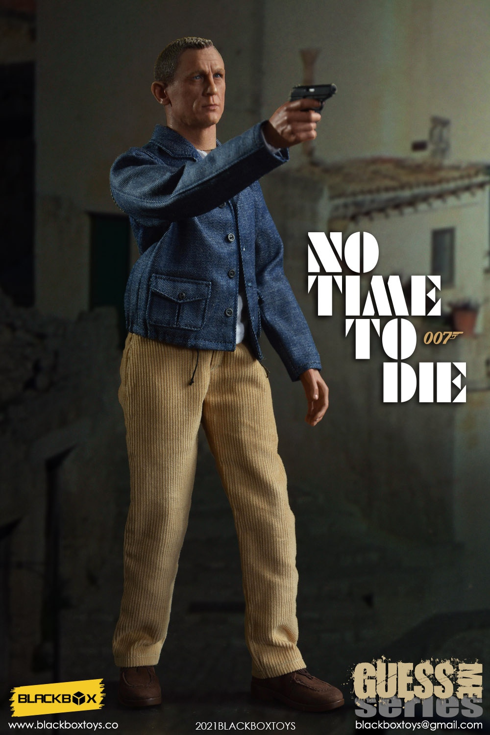 BLACKBOX BBT9025 1/6 GUESS ME SERIES - 007 NO TIME TO DIE