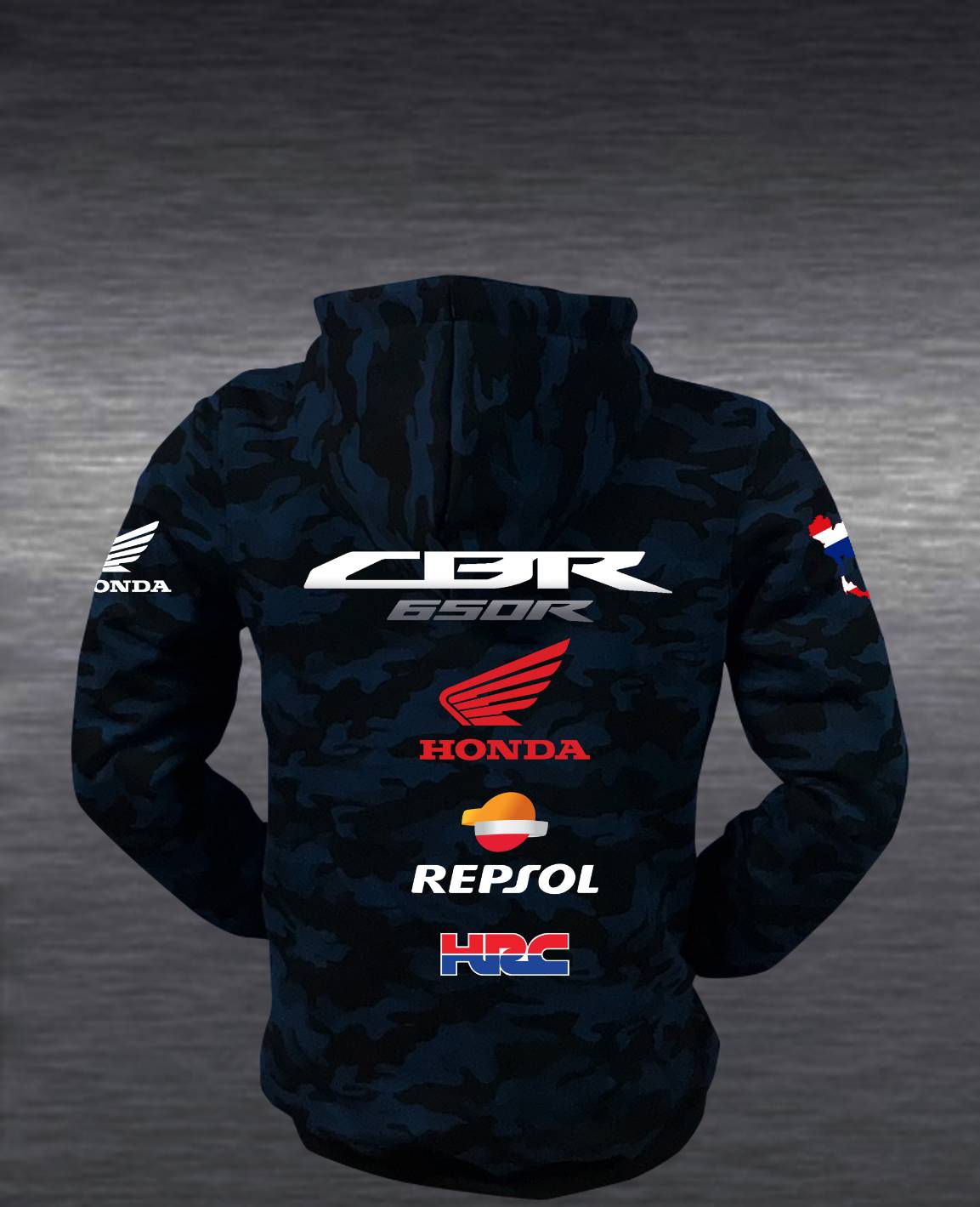 เสื้อการ์ด พร้อมลายสกรีนพิเศษ