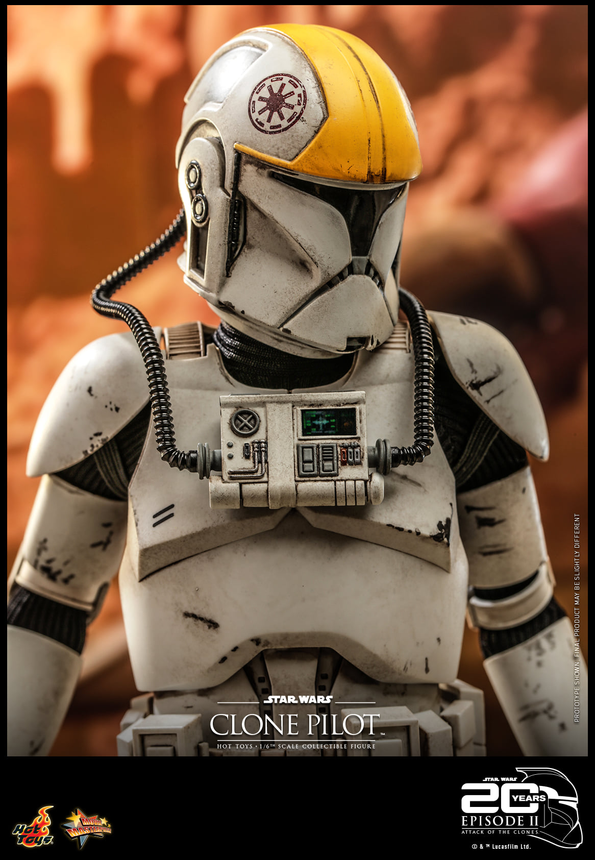 Hot Toys MMS648 1/6 Star Wars Episode II: Attack of the Clones™ - Clone Pilot™