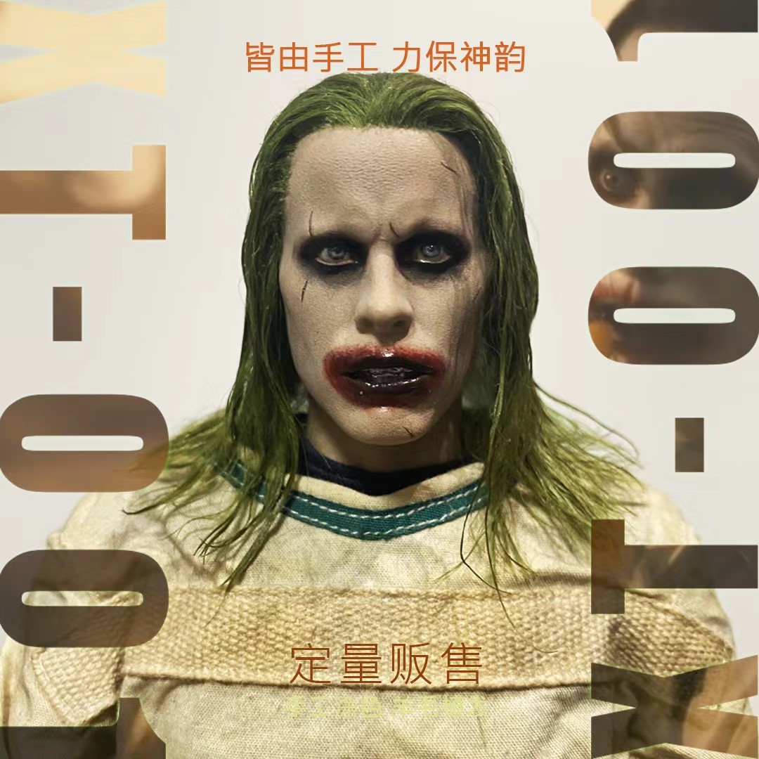 XT-001 J04 1/6 Joker Hair Planting Headsculpt