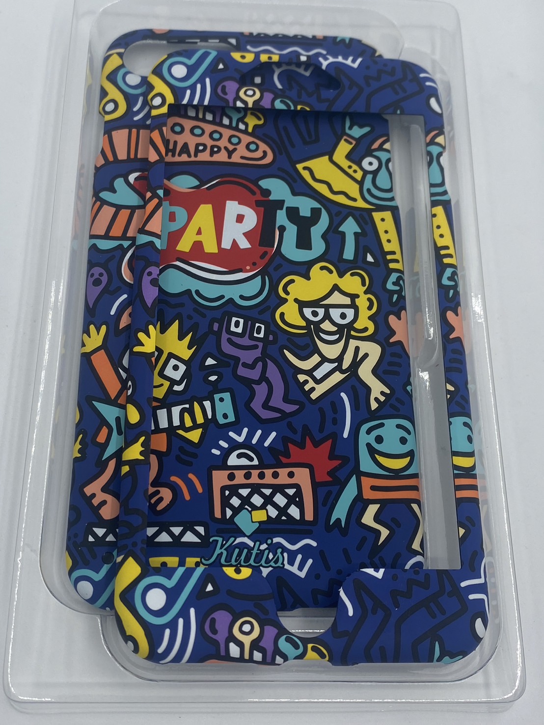 เคสคูทิส(Kutis)เคสไอโฟน7พลัส,8พลัส(ลายPARTY)มาใหม่ เคสประกบหน้า-หลัง เคสเรืองแสง เคสลายวินเทจ ร้านSuperhero Klongthom