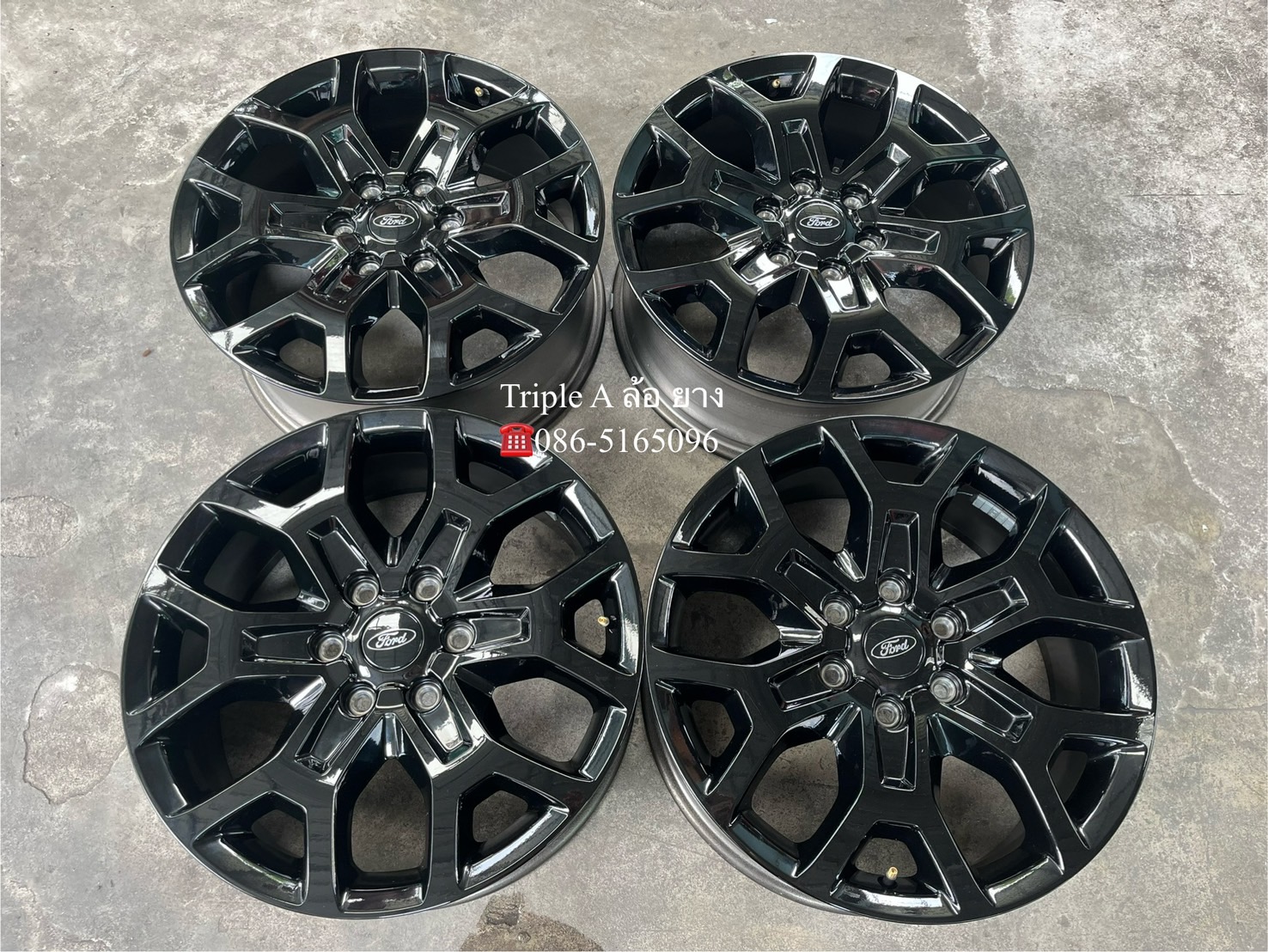 ✨ล้อแม็กป้ายแดง✨Ford Everest Next-Gen Sport ขอบ 20 สีดำแท้💯สวยกริ๊บ💖