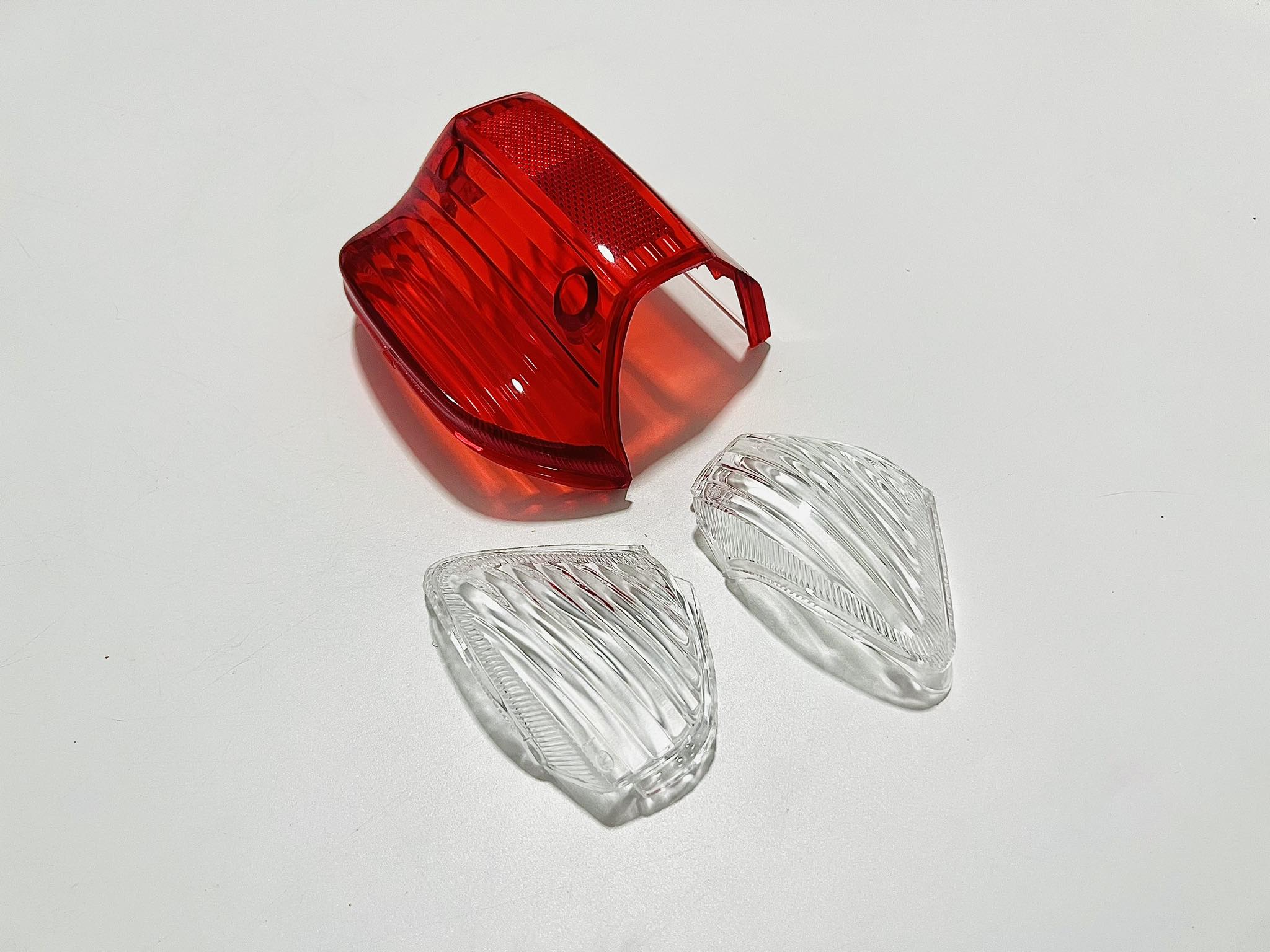 ฝาไฟท้าย+ฝาไฟเลี้ยวหลัง ดรีม99 ดรีมc100p แดงส้ม แดงใส เลือกเลย