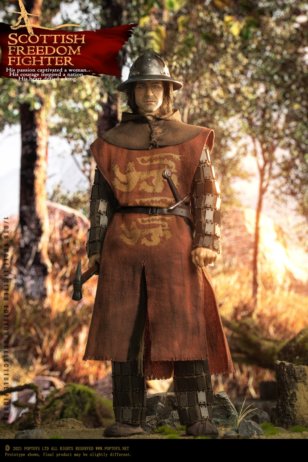 POPTOYS EX040 1/6 Scottish Freedom Fighter (Stalk Version)