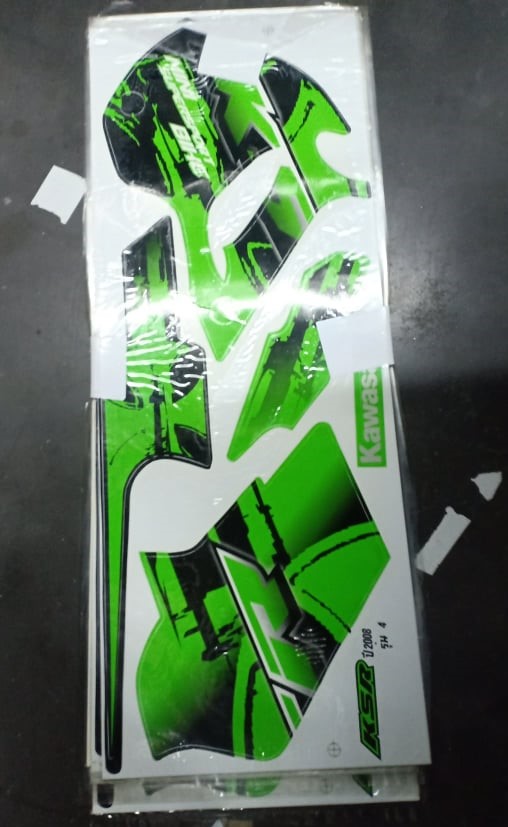 สติ๊กเกอร์สำหรับมอเตอร์ไซด์ KSR ปี 2008