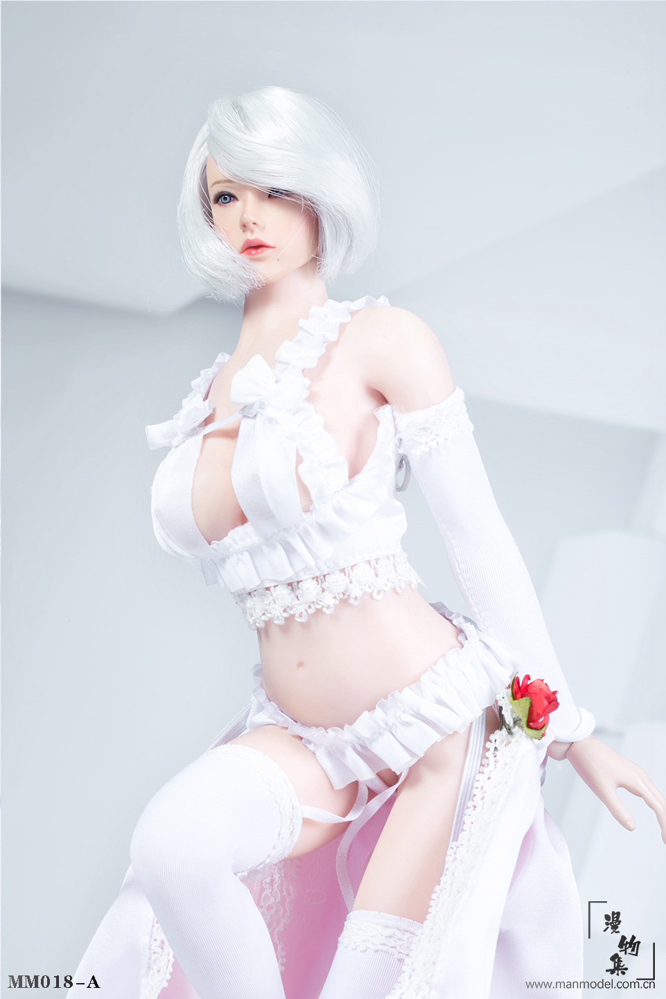 Manmodel MM018 Two-dimensional sexy flower wedding suit