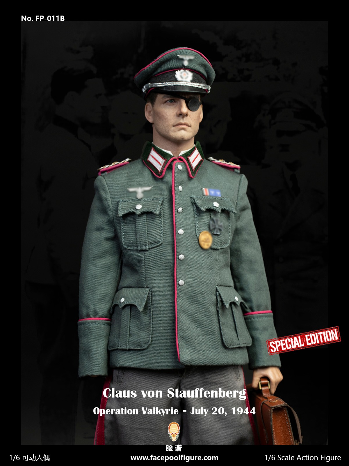 Facepoolfigure FP-011B 1/6 Discover History Series - Operation Valkyrie (Special Edition)