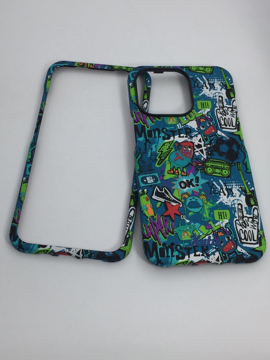 เคสคูทิส(Kutis)เคสไอโฟน13PRO(ลายMonster)มาใหม่ เคสประกบหน้า-หลัง เคสเรืองแสง เคสลายวินเทจ ร้านSuperhero Klongthom