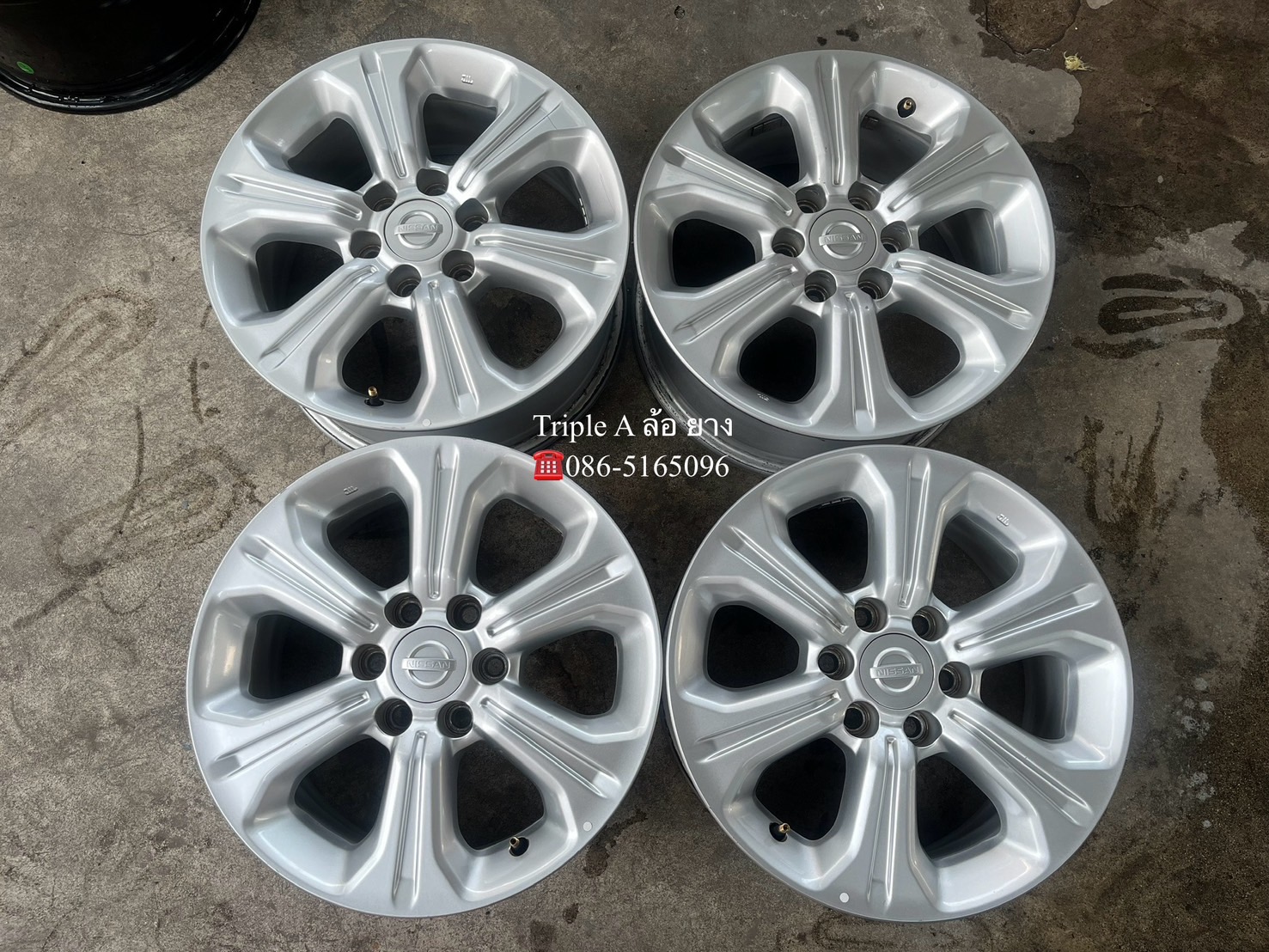 ✨ล้อแม็ก✨6รู114✨Nissan Navara NP300 ตัวสูง ขอบ 16💖สภาพสวย💖