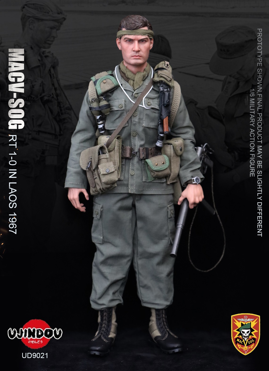 UJINDOU UD9021 1/6 MACV-SOG RT 1-0 IN LAOS 1967