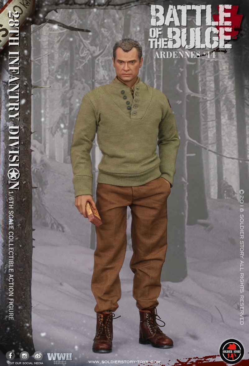 Soldier Story SS-111 WWII Series 28th Infantry Division 1/6 Battle of the Bulge - Ardennes '44