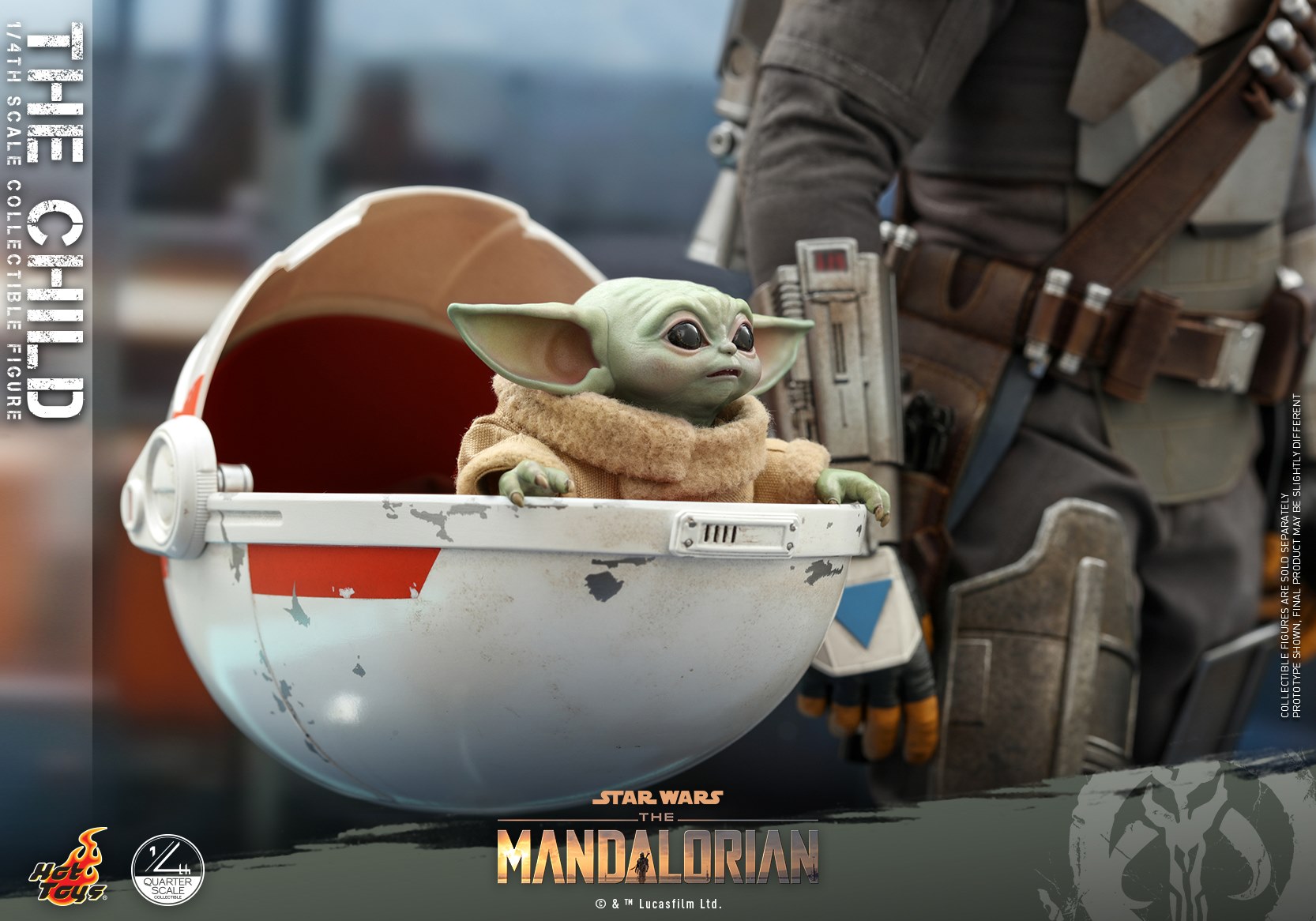 Hot Toys QS018 1/4 Star Wars™ The Mandalorian™ - The Child