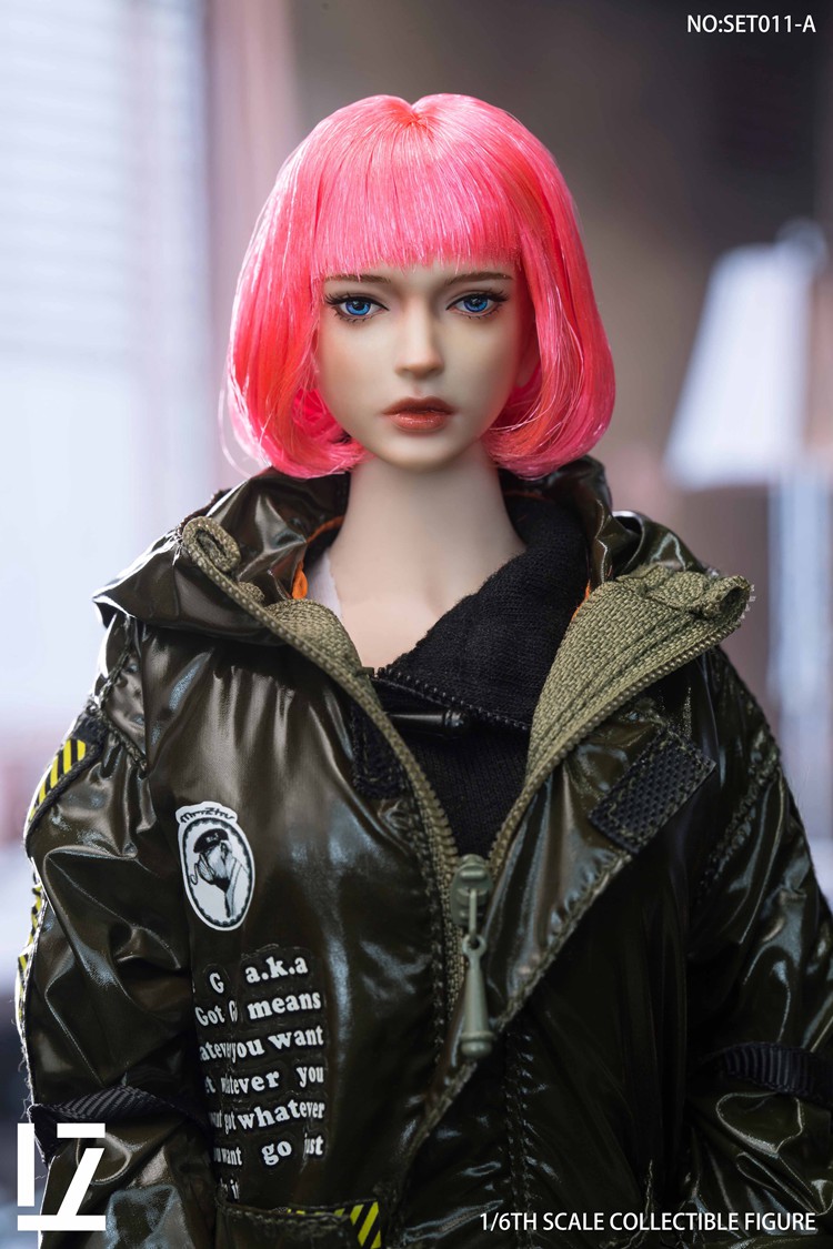 LZ TOYS SET011 1/6 Female Headsculpt Sunny