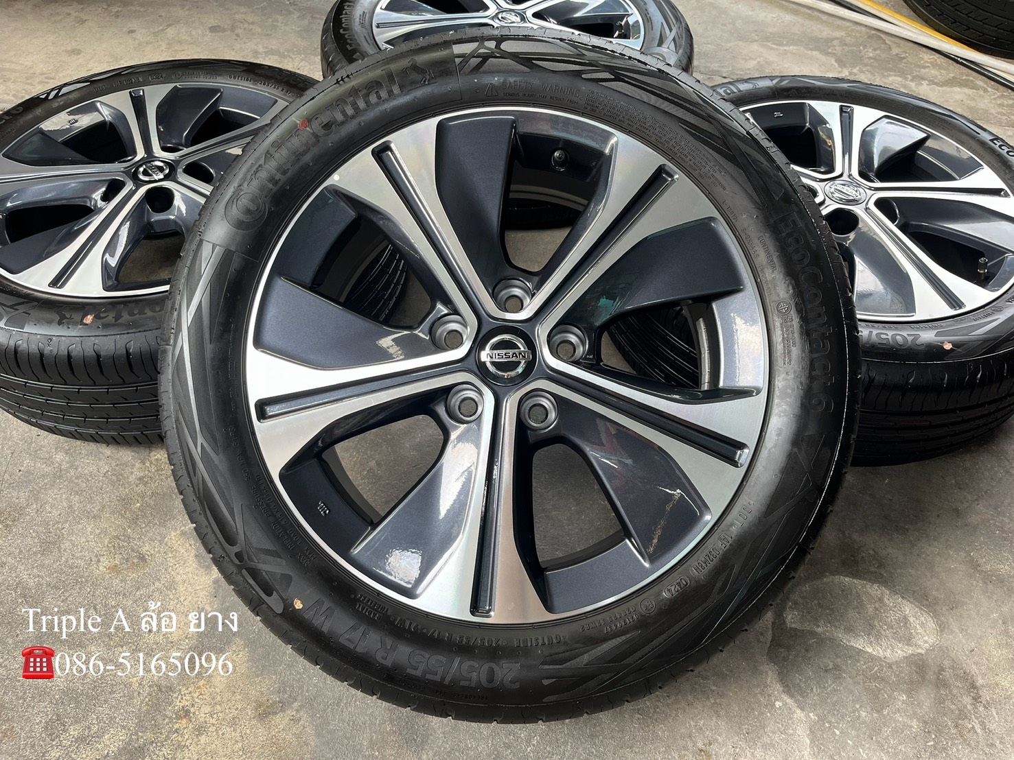 ✨ล้อแม็กพร้อมยางป้ายแดง✨Nissan KICKS รุ่นใหม่ล่าสุด ขอบ 17💖ใหม่กริ๊บ💖