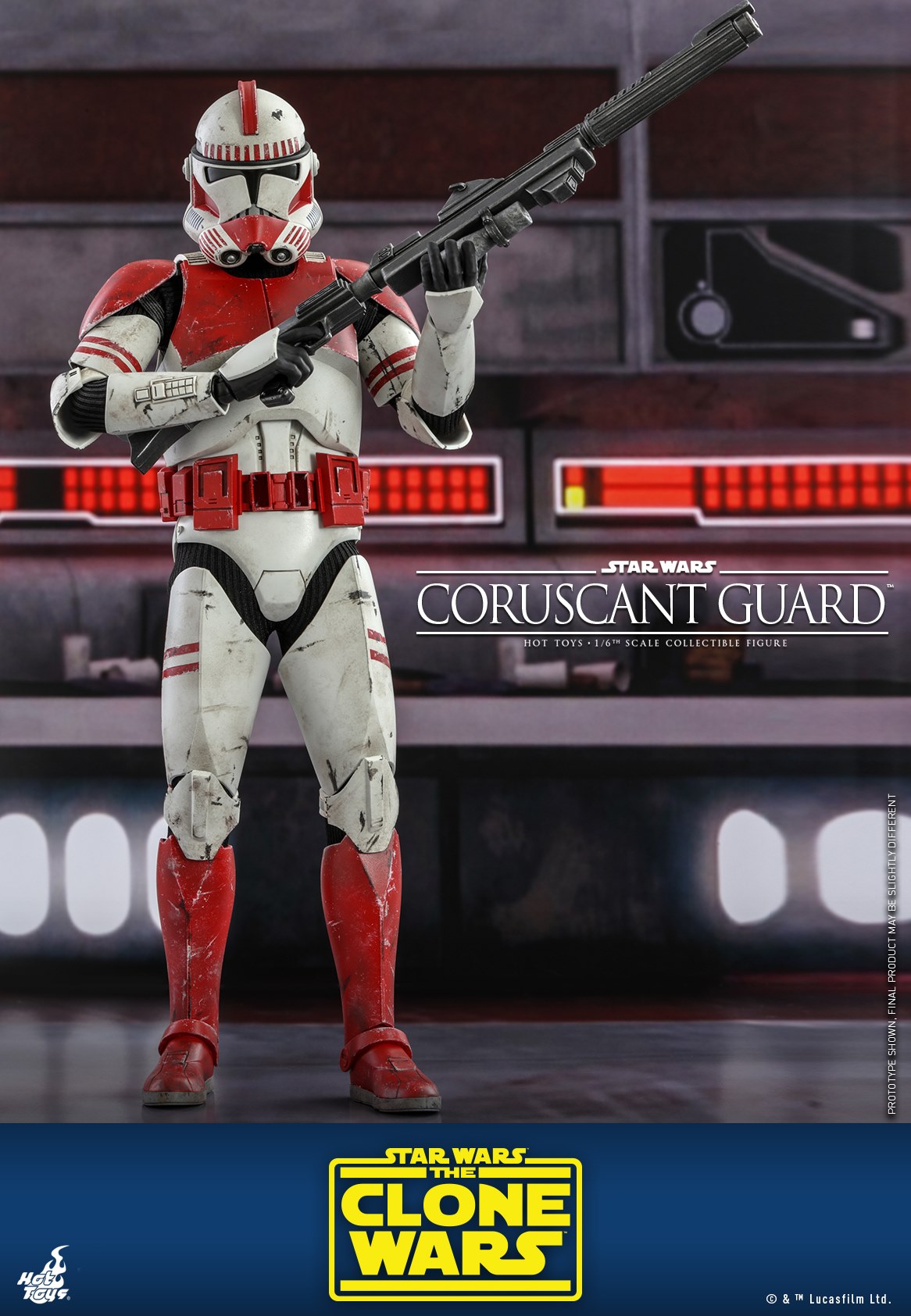 Hot Toys TMS025 1/6 Star Wars: The Clone Wars™ - Coruscant Guard™