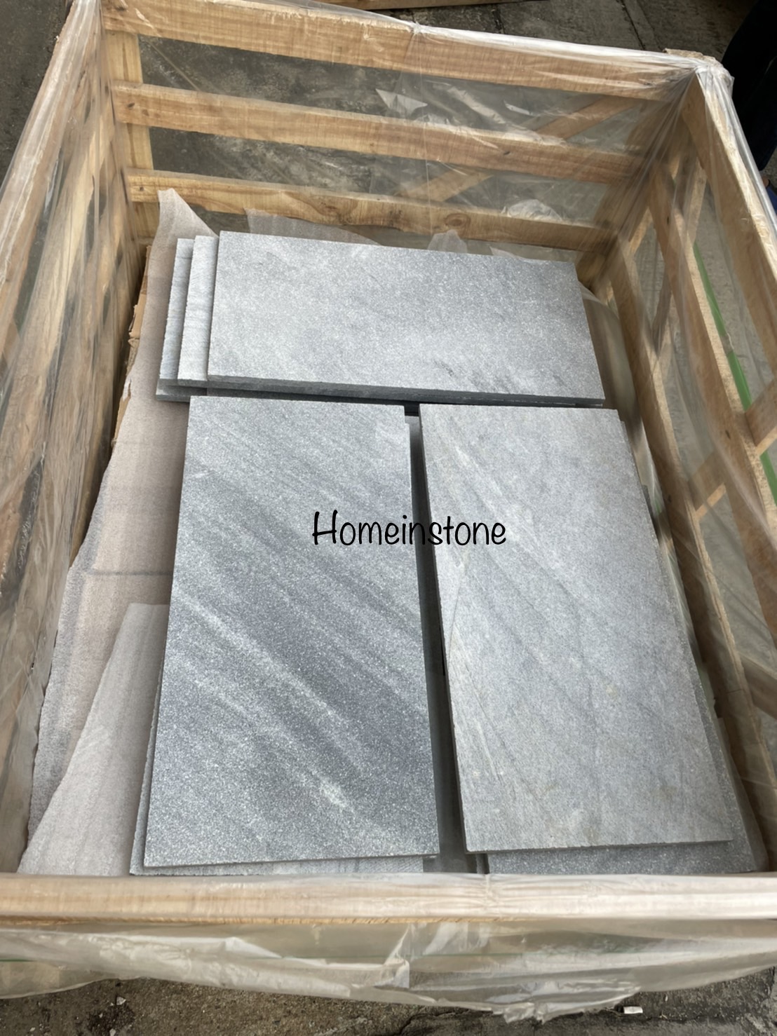 หินธรรมชาติ ปูพื้น คริสตัลแบล็ค