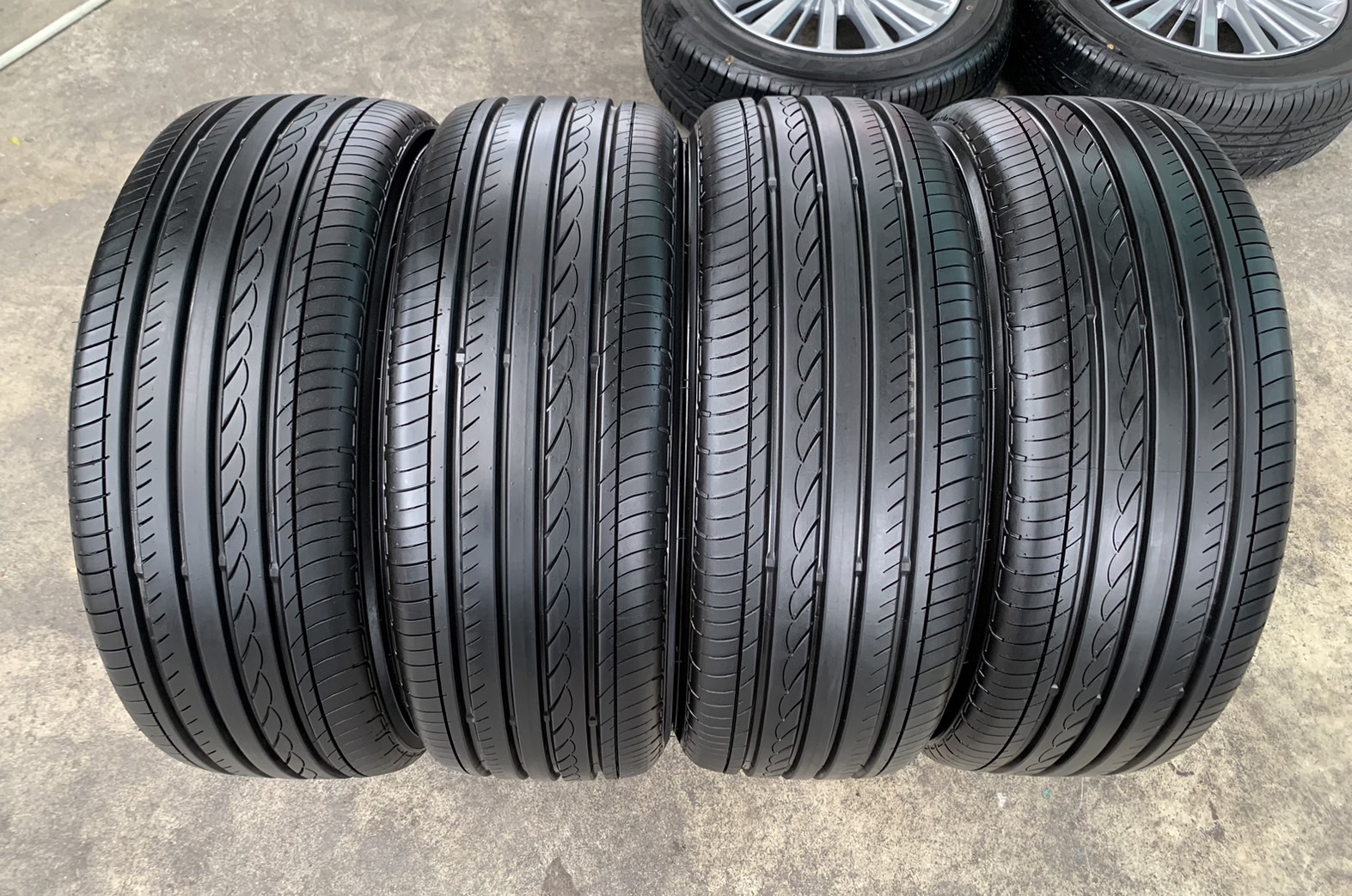 ✨ล้อแม็ก 5รู100✨Toyota ขอบ 17 สีไฮเปอร์ พร้อมยางป้ายแดง 215-50-17 Yokohama🌟ปี23🌟